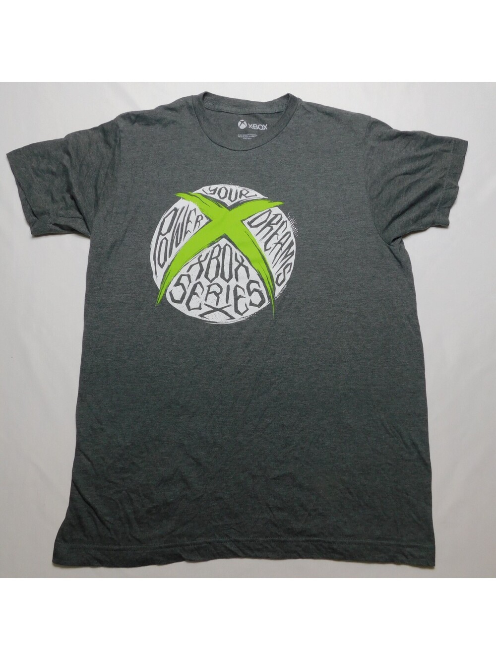 Xbox Series X T Shirt Mens Medium M Power Your Dreams Graphic Tee Ripple Junctio